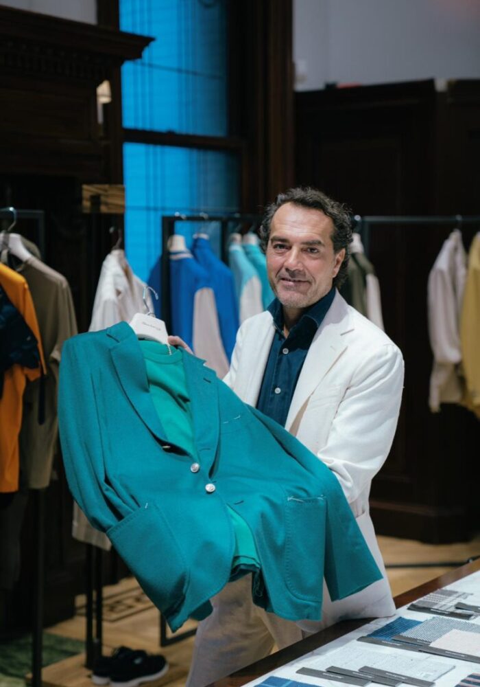 Антонио Паоне переосмысливает мужскую моду с открытием бутика Sartorio в Вене