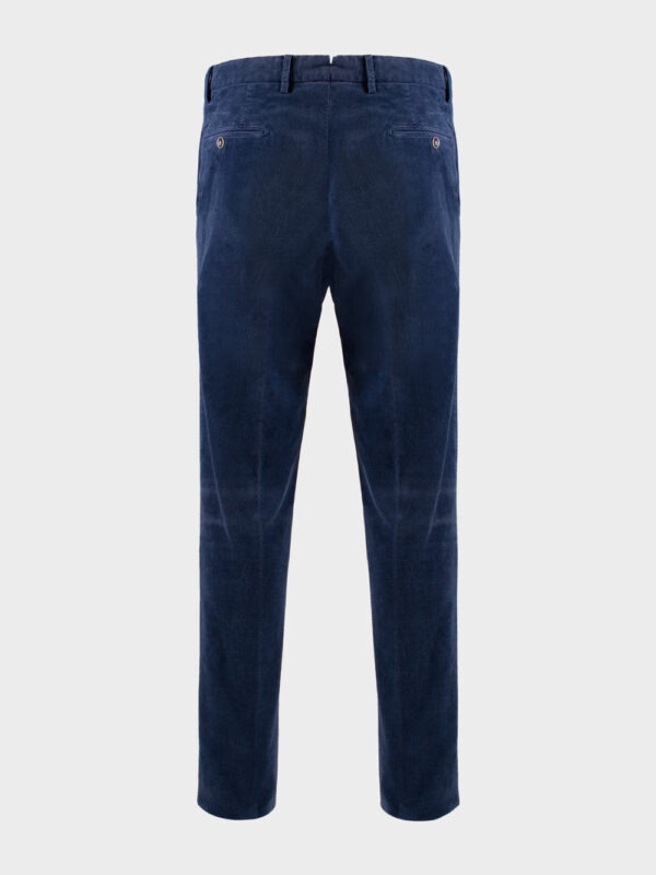 Бархатные брюки 500 в полоску